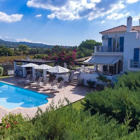 Zephyros, 7 Minute Walk To Eglina Villa Minia